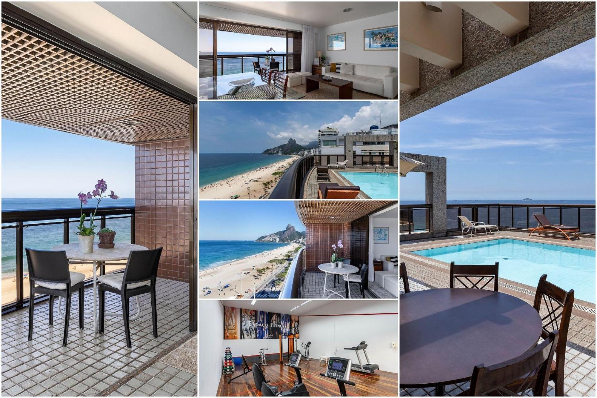 2 Suites, Vista Panoramica Ipanema Rio de Janeiro Bagian luar foto